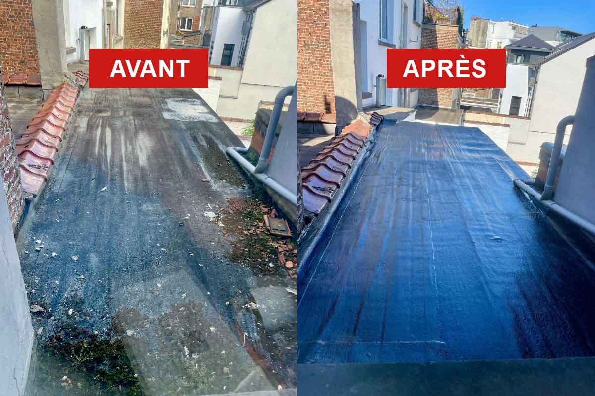 Etanchéité toit plat roofing et Isolation toiture : TECHNIC ROOF : étancheur : Etanchéité par membrane bitumeuse. Isolation toiture et combles. Intervention en BELGIQUE : Région flamande, Wallonne, Bruxelles